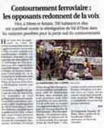 article du Progr�s du 25 11 2007 
